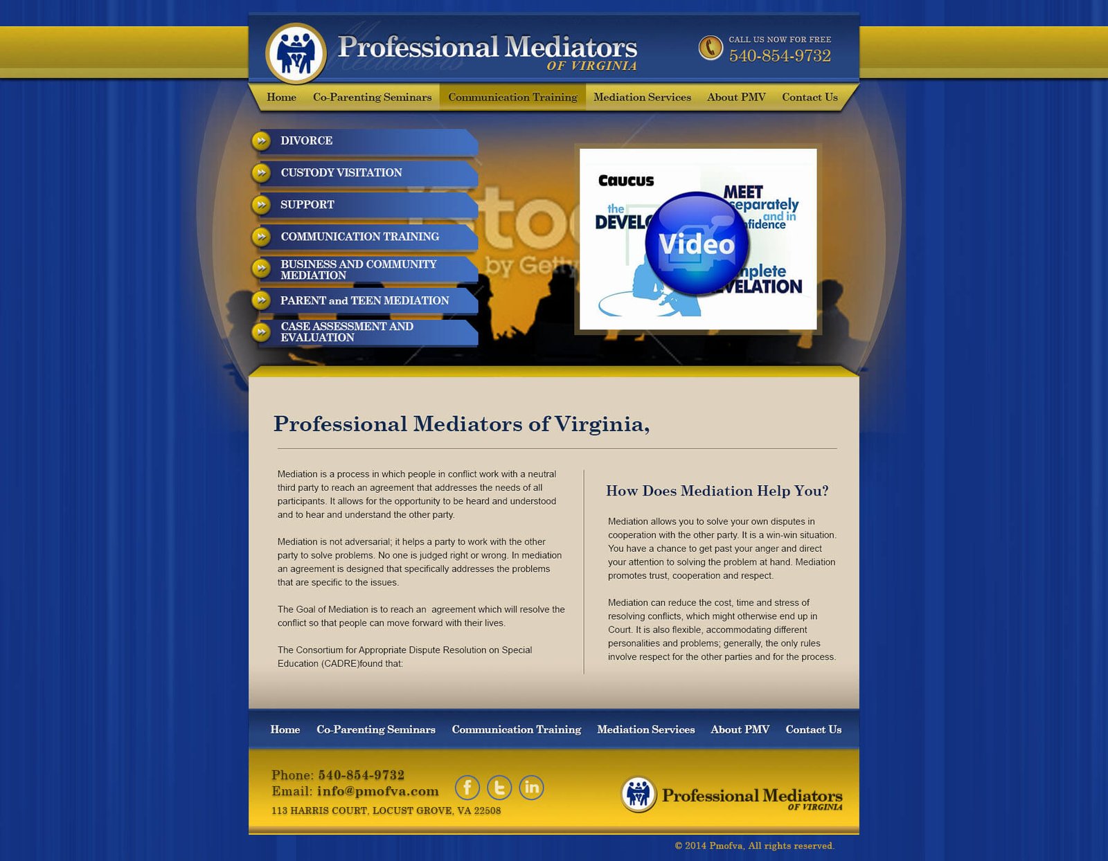 James Oyler website screenshot